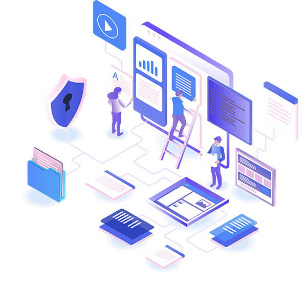 IT Solutions Illustration
